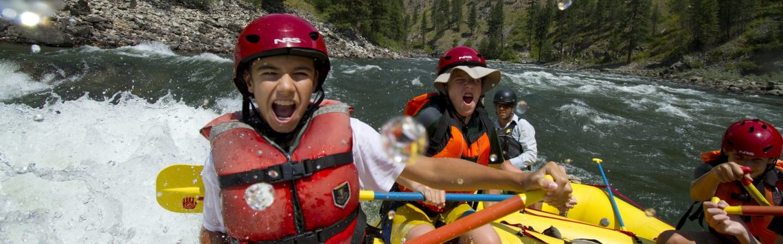 Salmon river rafting