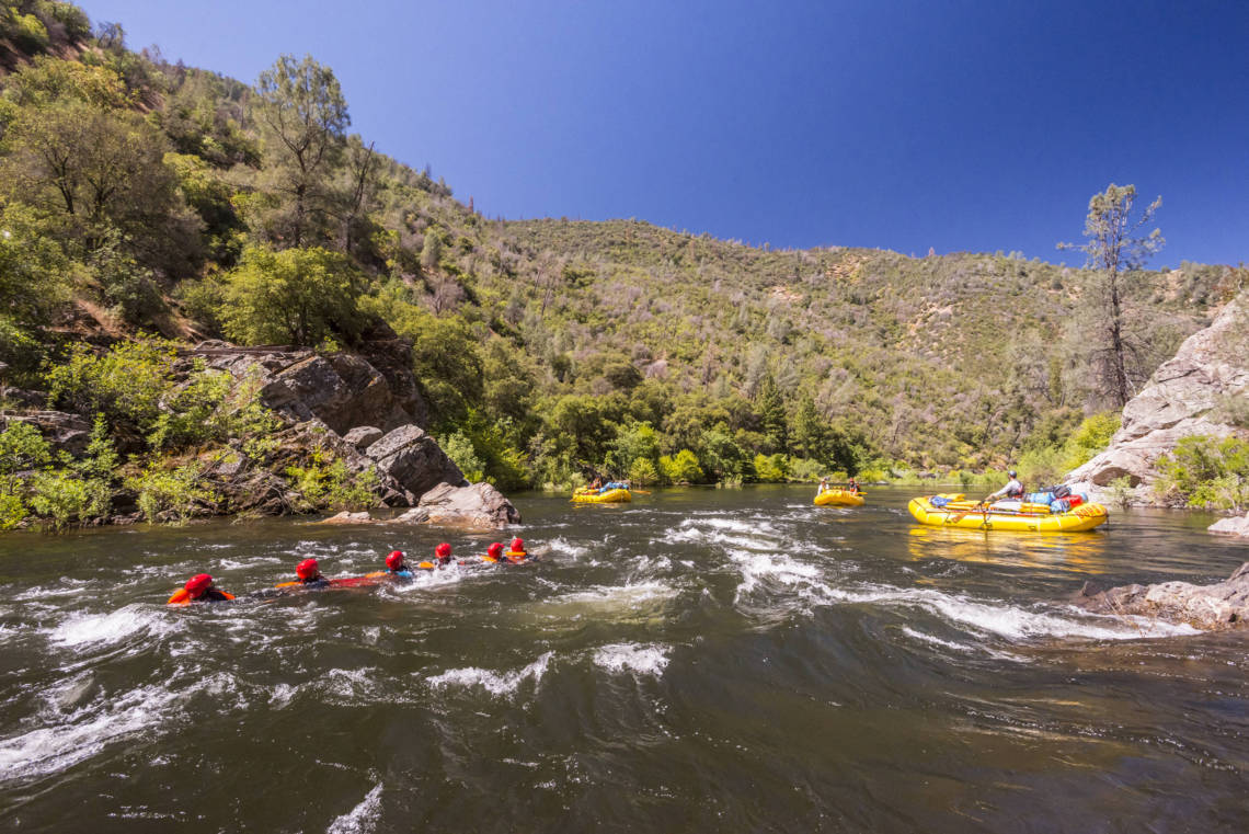 California White Water Rafting - Tuolumne River