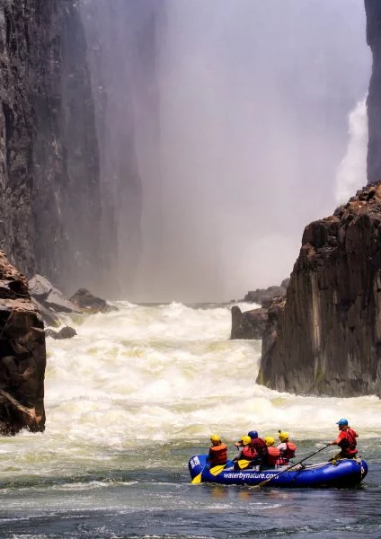 Victoria Falls - The Most Spectacular Rafting "Put In" In The World